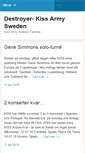 Mobile Screenshot of kissarmysweden.net